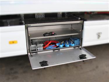 option COFFRE A OUTILS INOX LONGUEUR 1000 MM