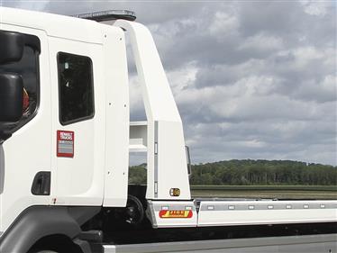 option FLYER LEGER ACIER INOX SUPPORT ENSEIGNE