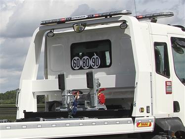 option FLYER LEGER ACIER INOX SUPPORT ENSEIGNE