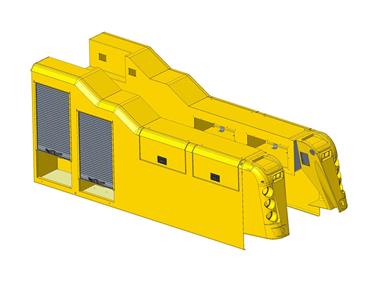 option CARROSSERIE POLYMODULE COMPOSITE MEGA/EUROTOW