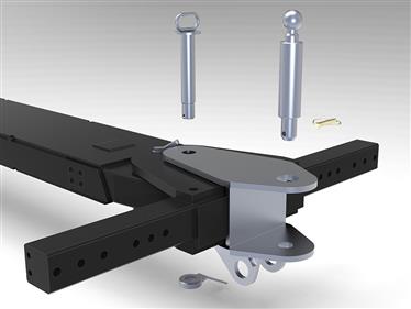 option KIT COMPLET POUR ACCROCHAGE DE TOUS TYPES DE REMORQUES