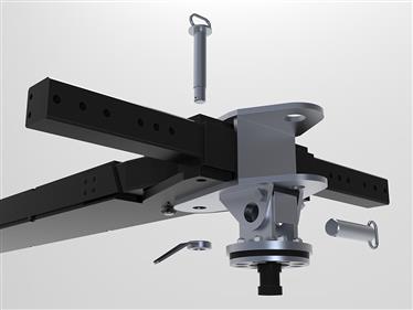 option KIT D'ATTELAGE PIVOT + SELLETTE