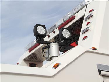 option MAT D'ECLAIRAGE TELESCOPIQUE