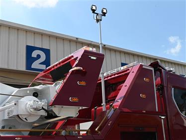 option MAT D'ECLAIRAGE TELESCOPIQUE