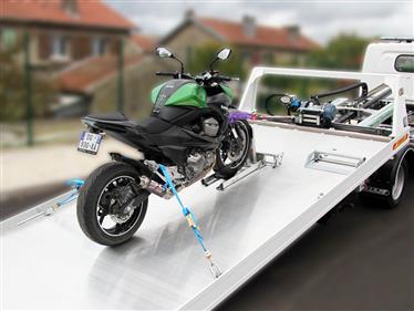 option PORTE MOTO POUR PLATEAU