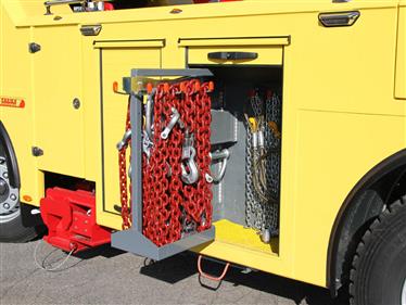 option RACK A CHAINES PIVOTANT