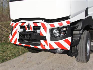 option PEINTURE CHEVRONS PARE CHOCS AV